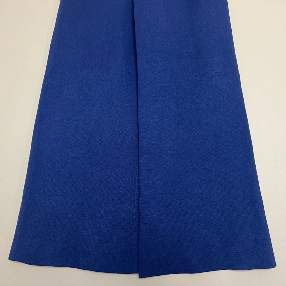 J. Crew Sailor Sweater Wide Leg Trouser Pant XL Tall Patch Pockets Pull On CH665